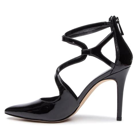 michael kors catia pump black|Women's Catia Closed Toe Strappy Pumps In Black .